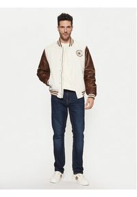 Guess Kurtka bomber M5RL19 WGU82 Biały Regular Fit. Kolor: biały. Materiał: syntetyk #5