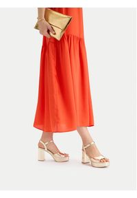 DeeZee Sandały CEO-SF79601 Złoty. Kolor: złoty. Materiał: materiał #8