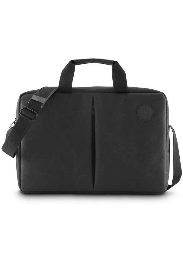 hama - TORBA DO LAPTOPA GENUA 17,3'' CZARNA. Kolor: czarny