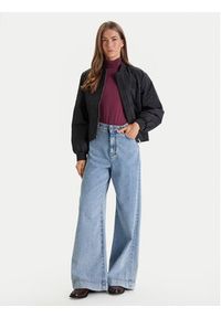 Calvin Klein Jeans Kurtka bomber LV147E514G Czarny Regular Fit. Kolor: czarny. Materiał: syntetyk #6