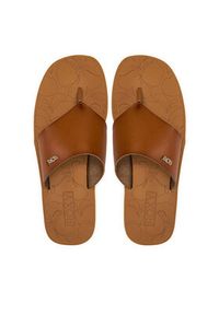 Roxy Japonki ARJL101150 Brązowy. Kolor: brązowy. Materiał: skóra #5
