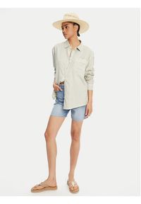 RVCA Koszula Showdown 23B051501 Zielony Relaxed Fit. Kolor: zielony. Materiał: bawełna #5