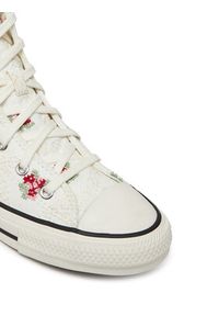 Converse Trampki Chuck Taylor All Star Vintage Embroidery A12635C Biały. Kolor: biały. Materiał: materiał. Styl: vintage #6