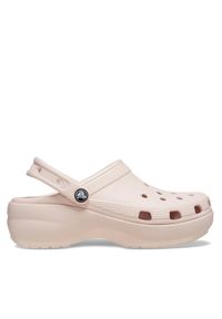 Crocs Klapki Classic Platform Clog W 206750 Różowy. Kolor: różowy. Obcas: na platformie