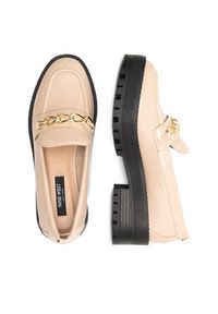 Nine West Loafersy NYLA 8123-1 Beżowy. Kolor: beżowy. Materiał: syntetyk #3