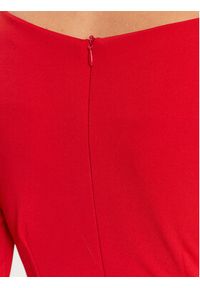 Rinascimento Sukienka koktajlowa CFC0114860003 Czerwony Slim Fit. Kolor: czerwony. Materiał: syntetyk. Styl: wizytowy #2