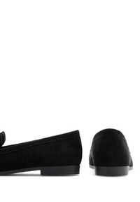 DeeZee Mokasyny WS270205-01 Czarny. Kolor: czarny. Materiał: materiał