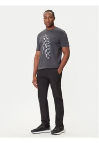 BOSS T-Shirt GRX Zone 50543808 Szary Regular Fit. Kolor: szary. Materiał: bawełna #4