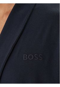 BOSS Szlafrok 50545943 Granatowy. Kolor: niebieski. Materiał: bawełna #3