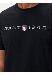 GANT - Gant T-Shirt Graphic 2003242 Czarny Regular Fit. Kolor: czarny. Materiał: bawełna #4