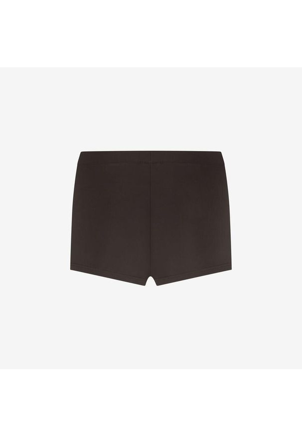 WALLIEN - Damskie premium hotpants do pływania, surfingu & wiosłowania - Brązowe. Kolor: brązowy. Materiał: tkanina