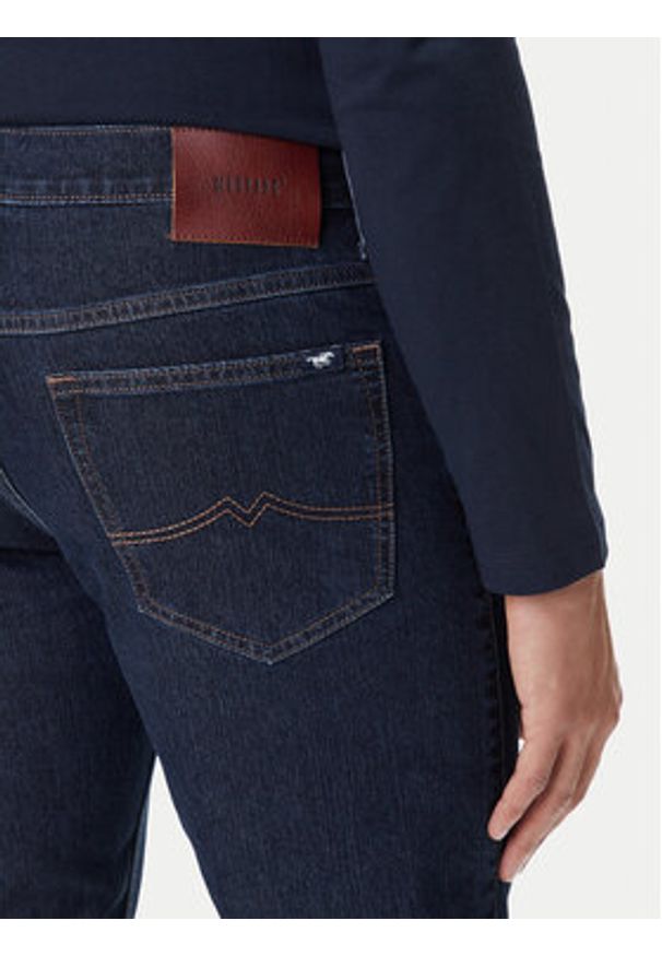 Mustang Jeansy Tramper 1016838 Granatowy Straight Fit. Kolor: niebieski