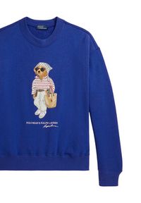 Polo Ralph Lauren Bluza 211A12730001 Niebieski Regular Fit. Typ kołnierza: polo. Kolor: niebieski. Materiał: bawełna #3