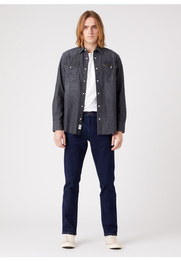 Wrangler - WRANGLER MĘSKIE SPODNIE JEANSOWE WRANGLER GREENSBORO DAY DRIFTER W15QQ821U 112320126