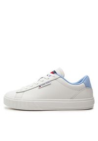 Tommy Jeans Sneakersy Tjw Cupsole Sneaker Ess EN0EN02508 Biały. Kolor: biały, niebieski. Materiał: skóra #6