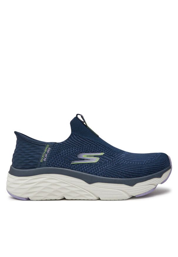 skechers - Skechers Sneakersy Smooth Transition 128571/NVLV Granatowy. Kolor: niebieski. Materiał: mesh, materiał