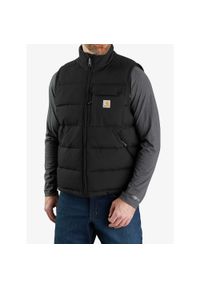 Kamizelka ocieplana męska Carhartt Loose Fit Montana Insulated Vest. Kolor: czarny. Sport: turystyka piesza