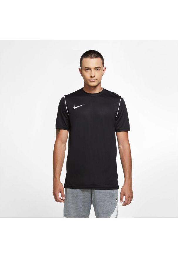 Koszulka treningowa męska Nike Park 20. Kolor: czarny. Długość rękawa: krótki rękaw. Długość: krótkie