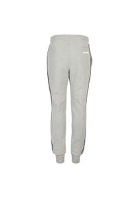 Les Hommes Spodnie "Jogging" | UHJ101752U | Jogging Pants | Mężczyzna | Szary. Kolor: szary. Materiał: bawełna, poliester. Wzór: aplikacja #2