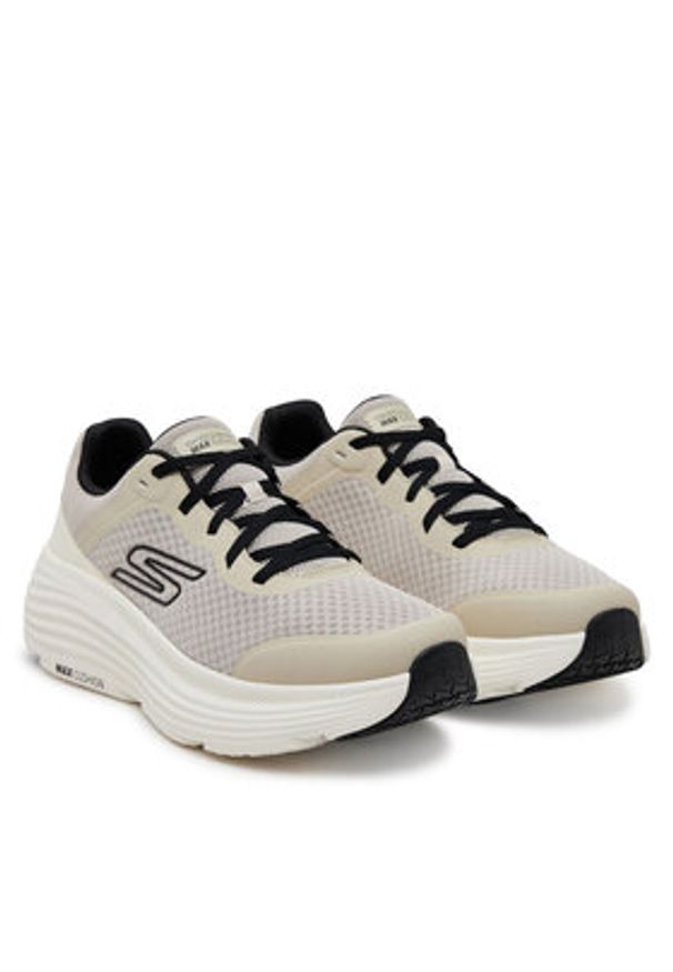skechers - Skechers Sneakersy Max Cushioning Endeavour- 220613/TPBK Beżowy. Kolor: beżowy. Materiał: materiał