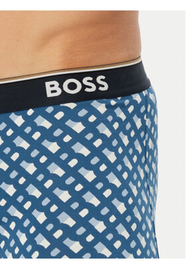BOSS Komplet bokserek 50554443 Niebieski. Kolor: niebieski. Materiał: bawełna