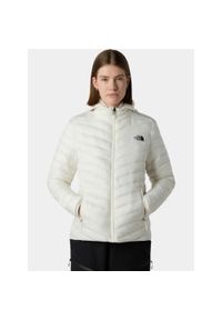 Płaszcz Zimowy Damski The North Face W Huila Synth. Kolor: biały. Materiał: puch. Sezon: zima. Sport: turystyka piesza #1