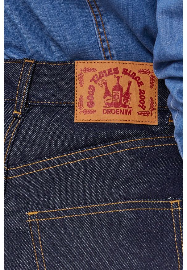 Dr. Denim - Jeansy Echo. Stan: podwyższony. Kolor: niebieski