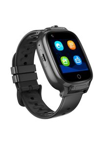 GARETT - Smartwatch Garett Kids Twin 4G czarny. Rodzaj zegarka: smartwatch. Kolor: czarny. Styl: młodzieżowy, klasyczny