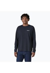 Longsleeve męski Patagonia P-6 Logo Responsibili. Kolor: niebieski. Długość rękawa: długi rękaw