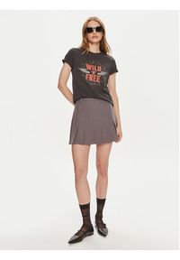 Noisy may - Noisy May Spódnica mini Lina 27032340 Szary Regular Fit. Kolor: szary. Materiał: syntetyk #2