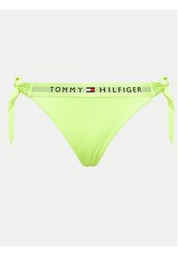 TOMMY HILFIGER - Tommy Hilfiger Dół od bikini UW0UW04497 Zielony. Kolor: zielony. Materiał: syntetyk #3
