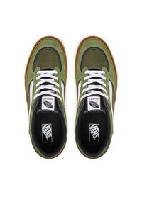 Vans Sneakersy Rowley Classic VN000SF4EMB1 Zielony. Kolor: zielony. Materiał: zamsz, skóra. Model: Vans Classic #3
