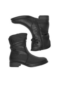 Clara Barson Botki CEO-WS6380-03 Czarny. Kolor: czarny. Materiał: materiał #7