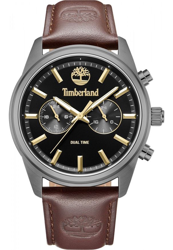 Zegarek Timberland Zegarek męski Timberland TBL.TDWGF0041201 brązowy. Kolor: brązowy
