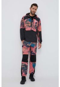 The North Face spodnie dresowe kolor różowy wzorzyste. Kolor: różowy. Materiał: dresówka #4