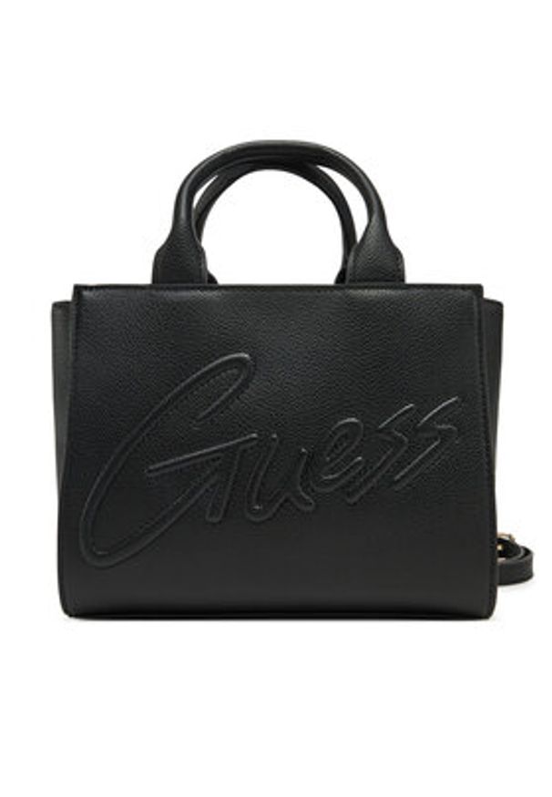 Guess Torebka J5GZ06 WG730 Czarny. Kolor: czarny. Materiał: skórzane