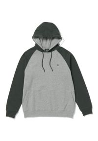 Bluza z kapturem Volcom Homak PO - Stealth. Typ kołnierza: kaptur. Kolor: szary. Sezon: zima. Sport: narciarstwo #1