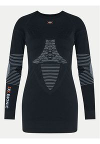 X-Bionic Bielizna termoaktywna górna Energizer 4.0 NGYT06W19W Czarny Slim Fit. Kolor: czarny. Materiał: syntetyk