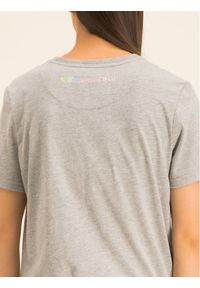 Superdry T-Shirt Classic Rainbow Emb Entry Tee W1000057A Szary Classic Fit. Kolor: szary #6