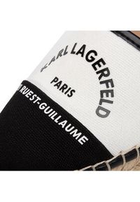 Karl Lagerfeld - KARL LAGERFELD Espadryle KL80108 Biały. Kolor: biały. Materiał: materiał #3