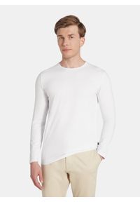 Pako Lorente - PAKO LORENTE – Longsleeve męski w kolorze białym. Kolor: biały, niebieski, czarny. Materiał: bawełna, elastan. Długość rękawa: długi rękaw. Długość: długie #1