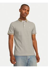 Jack & Jones Komplet koszulek polo Paulos 12191216 Szary Slim Fit. Typ kołnierza: polo. Kolor: szary. Materiał: bawełna #1