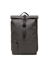 Rains Plecak Rolltop Rucksack W3 13320 Szary. Kolor: szary. Materiał: materiał