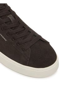 Armani Exchange Sneakersy XM002617 AF19687 S6318 Brązowy. Kolor: brązowy. Materiał: zamsz, skóra #5