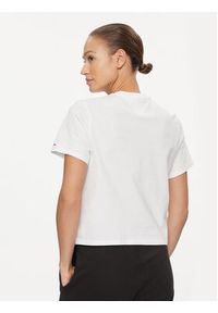 Tommy Jeans T-Shirt DW0DW16255 Biały Regular Fit. Kolor: biały. Materiał: bawełna #2