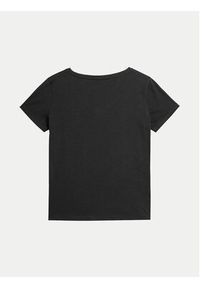 4f - 4F T-Shirt 4FWSS24TTSHF1162 Czarny Regular Fit. Kolor: czarny. Materiał: bawełna