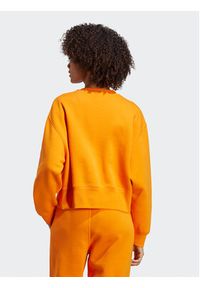 Adidas - adidas Bluza Sweatshirt IK7697 Pomarańczowy. Kolor: pomarańczowy. Materiał: bawełna #7