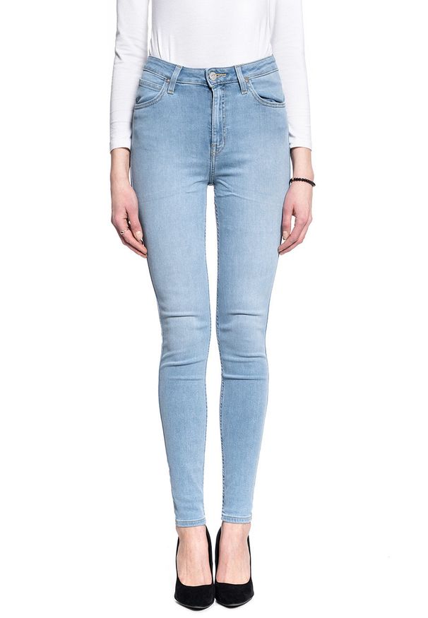 Lee - DAMSKIE SPODNIE JEANSOWE LEE Ivy LIGHT BARRY L32EKJZW