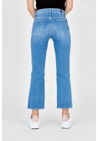 7 FOR ALL MANKIND Niebieskie jeansy Straight. Kolor: niebieski