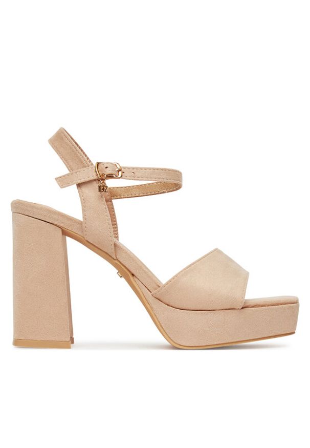 DeeZee Sandały HH-2278 Beżowy. Kolor: beżowy. Materiał: materiał